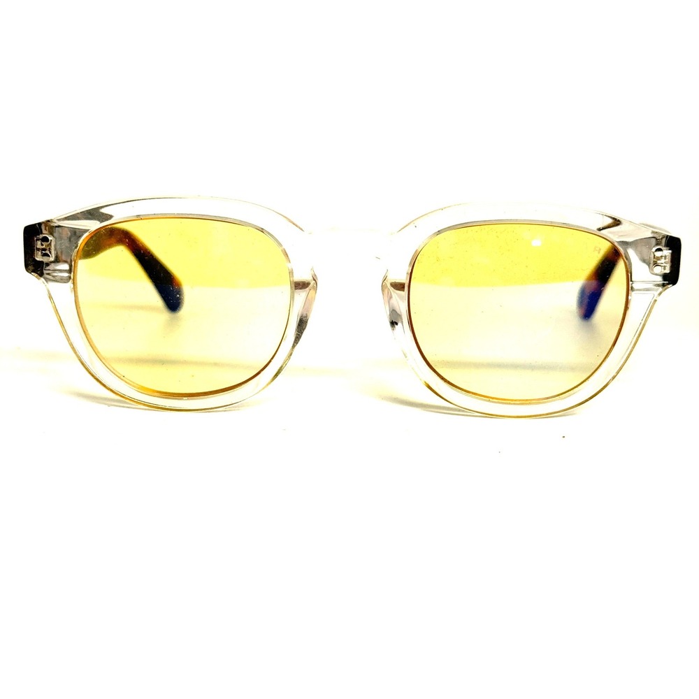 Gunnar Emery‎ Crystal Tortoise Blue Light Blocking Glasses Amber Tint 47-23-143